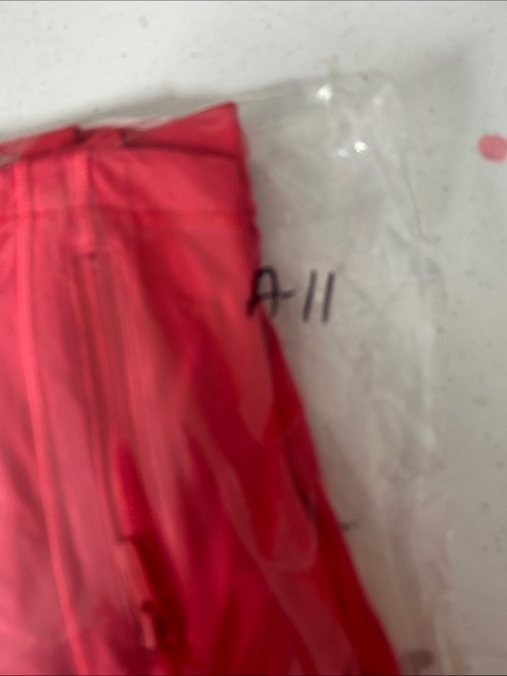 lululemon athletica Coral-Red Zip-Up Bomber Jacket size 4 - Picture 10 of 10